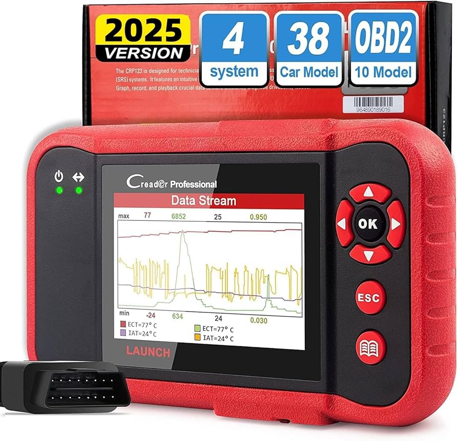 Amazon.com: LAUNCH CRP123 V2.0 OBD2 Scanner, 2025 Upgrade 4